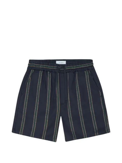 Les Deux Lawson striped drawstring shorts