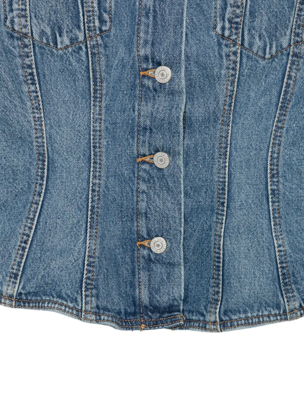  Levi's Sculpted Trucker Jacket - Blue 