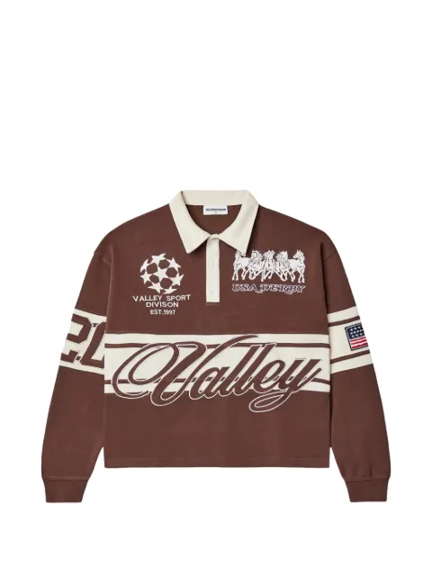 Vale long-sleeve polo shirt