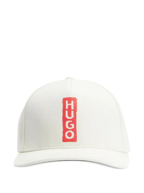 HUGO  Jad-BL logo-embellished baseball cap