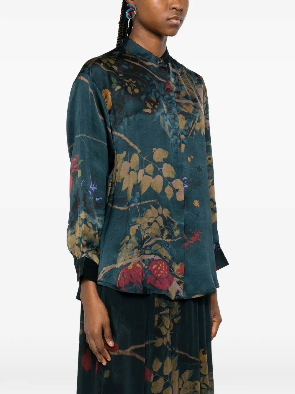  Yavi Nolen Floral-print Shirt - Green 