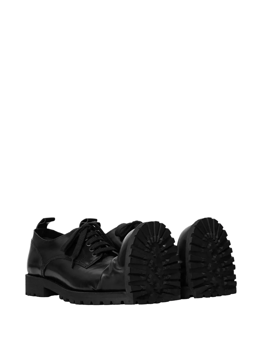 Comme des Garçons Homme Plus Kids Love Gaite derby schoenen Zwart