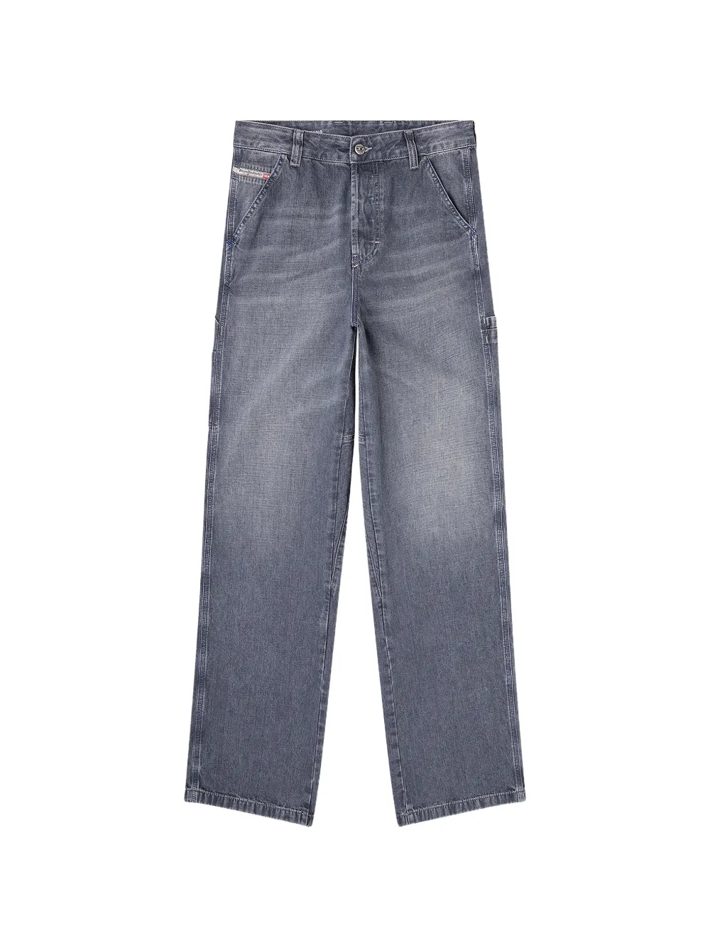 Diesel relaxed carpenter trousers - Grigio
