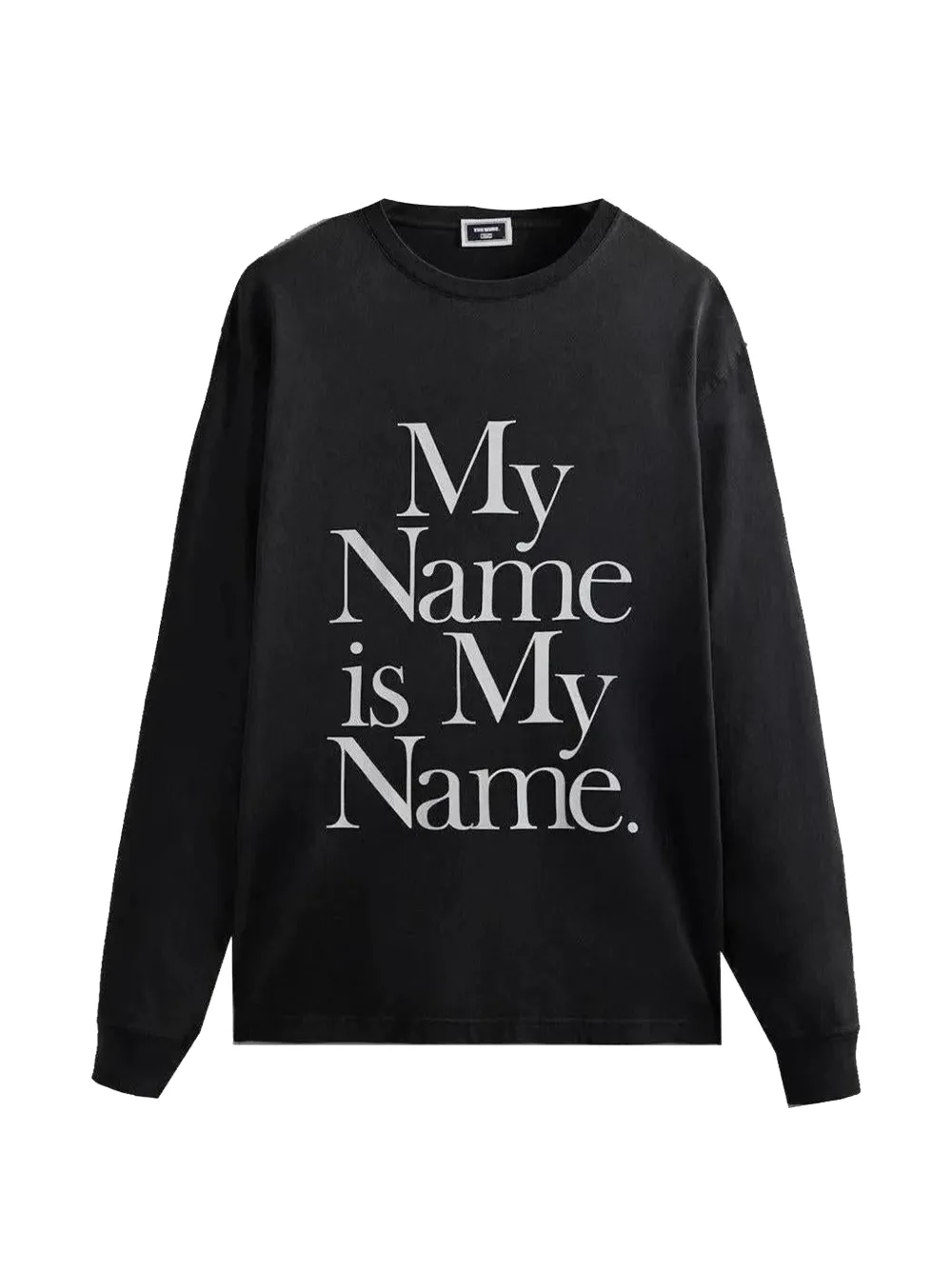 KITH printed long-sleeves T-shirt - Nero