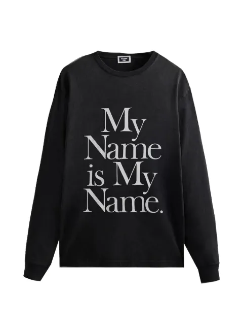 KITH printed long-sleeves T-shirt