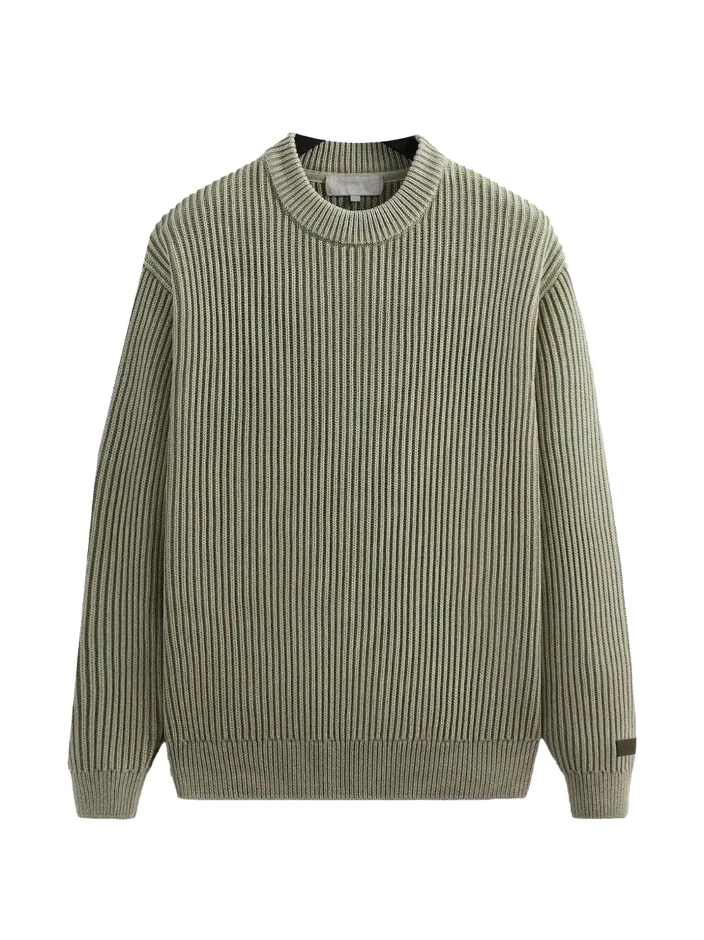 KITH garment-dyed knit crewneck - Verde
