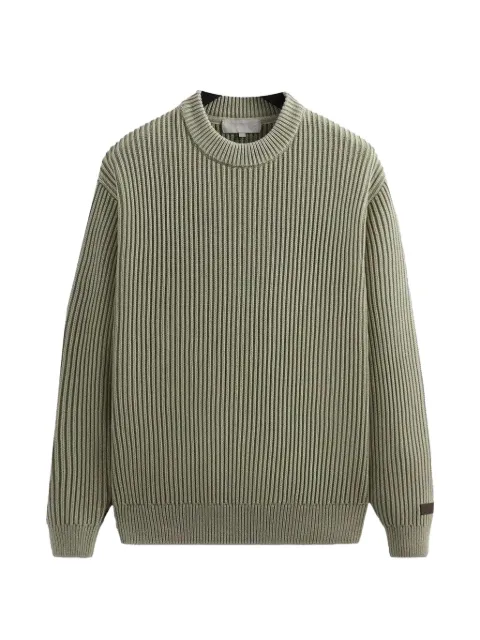 KITH garment-dyed knit crewneck