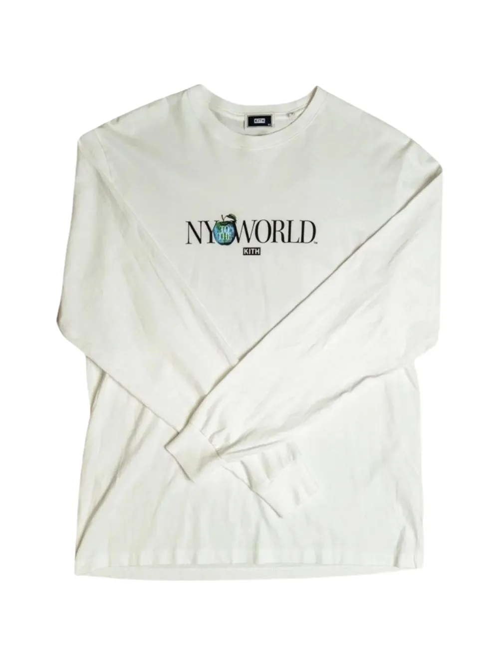 KITH NY to the World long-sleeved T-shirt - Bianco