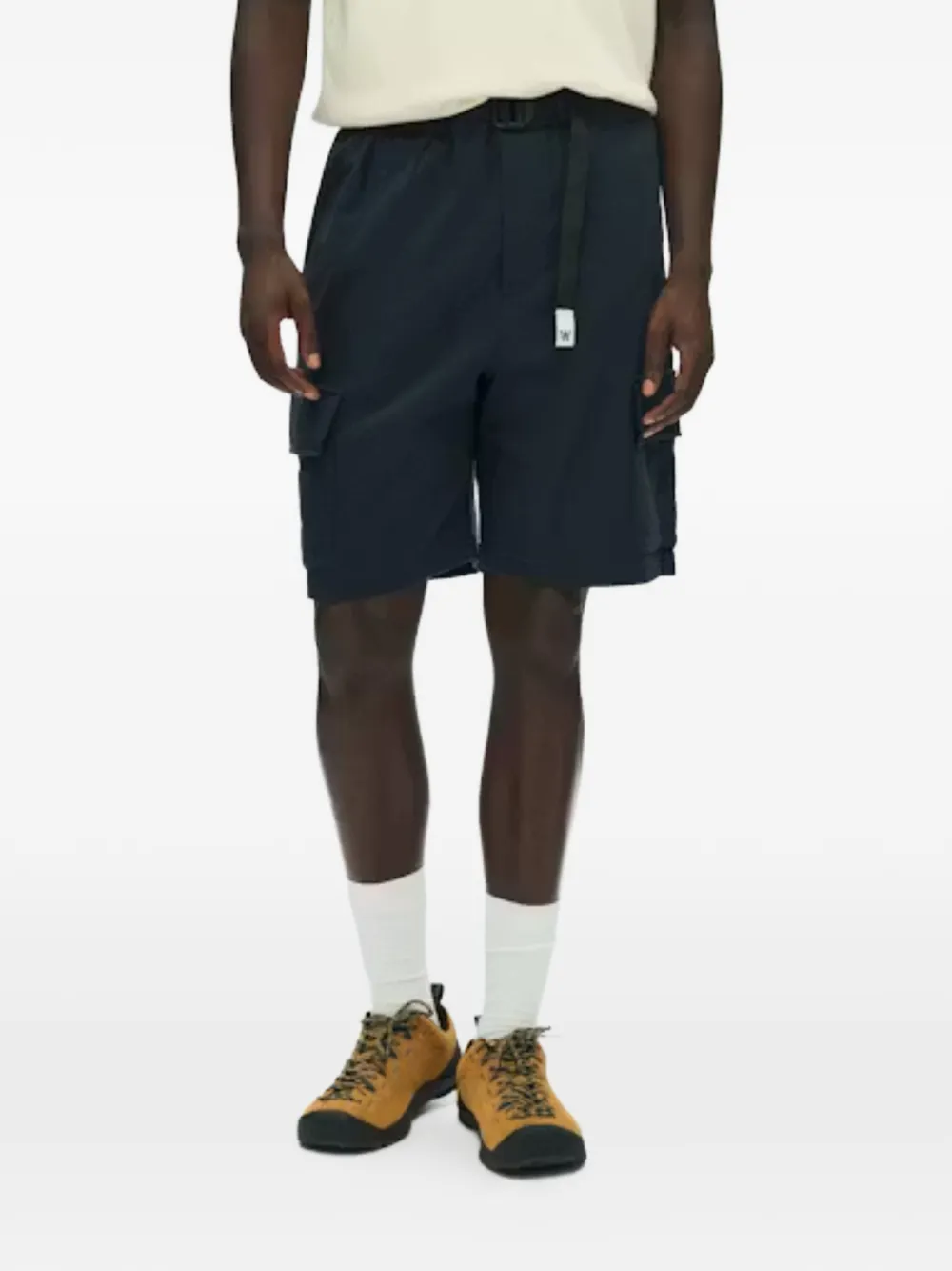 Wood Cargo shorts Blauw