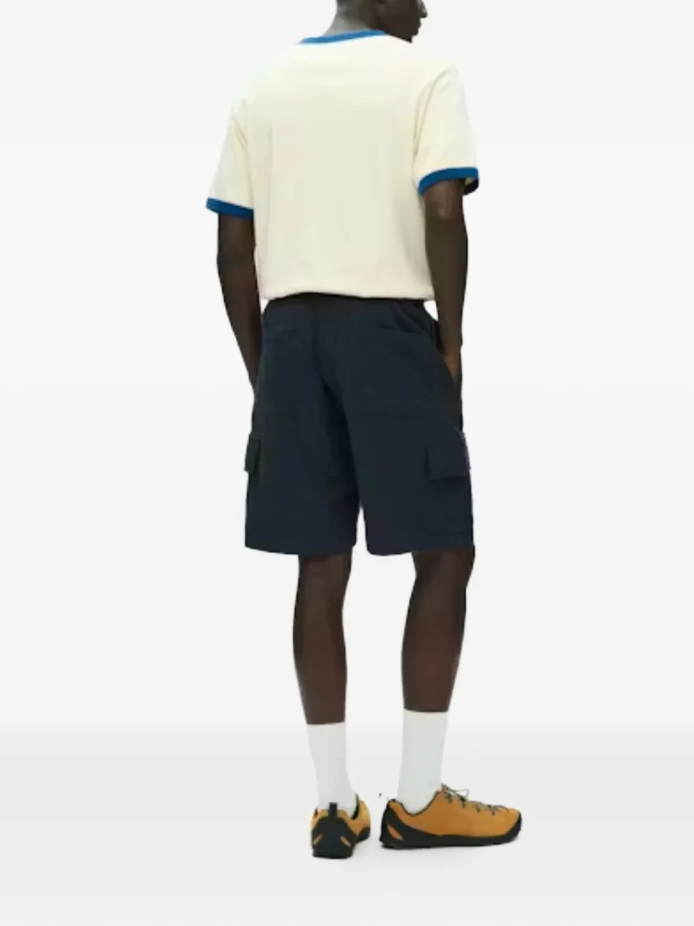 Wood Cargo shorts Blauw