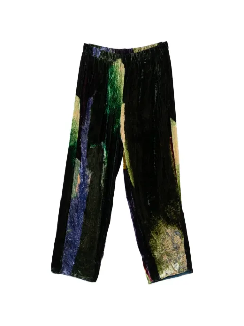 YAVI patterned trousers