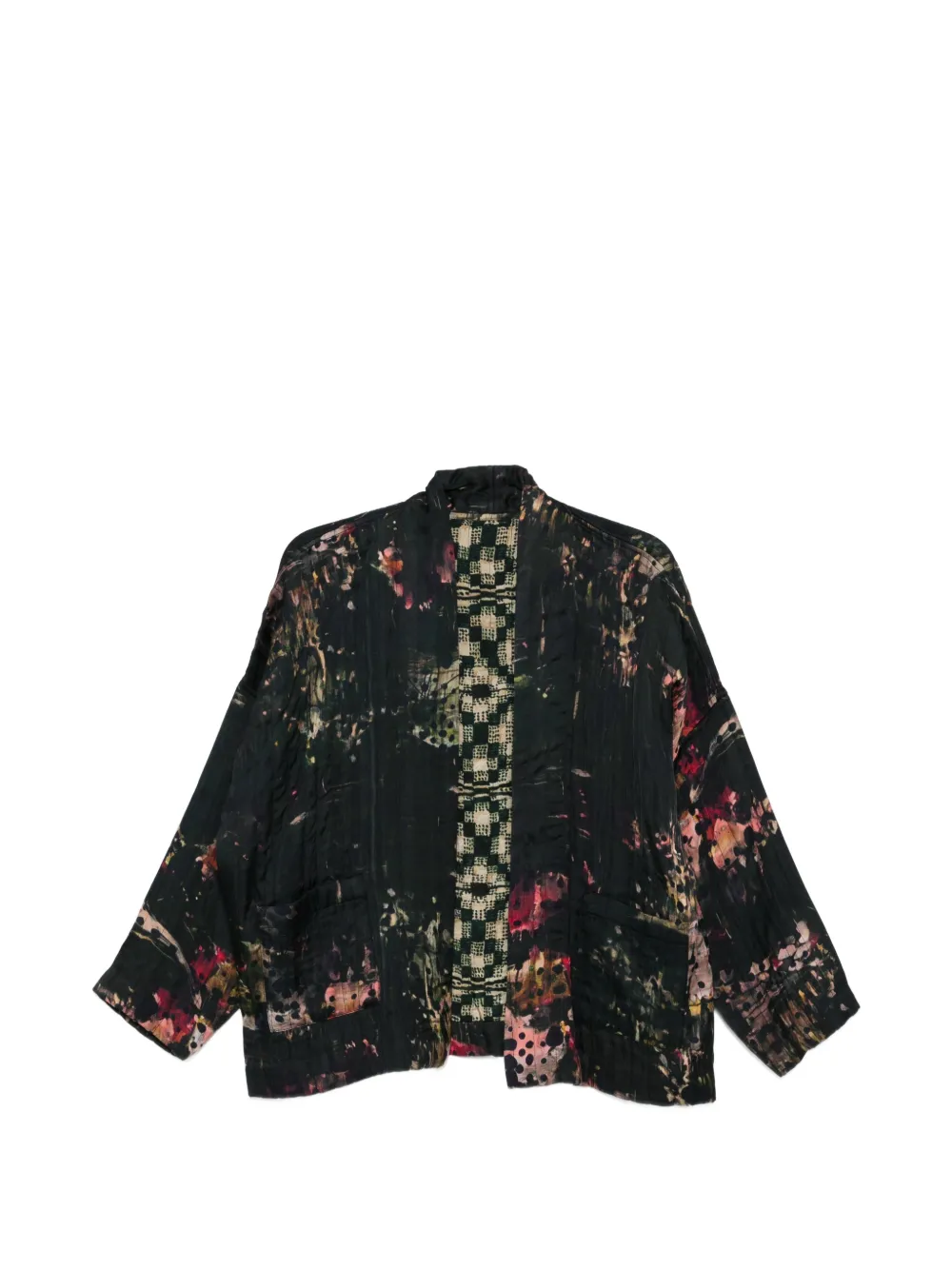 RAGA long-sleeve printed jacket - Nero