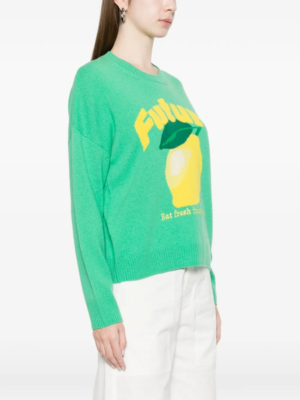  From Future Cashmere Sweater - Green 