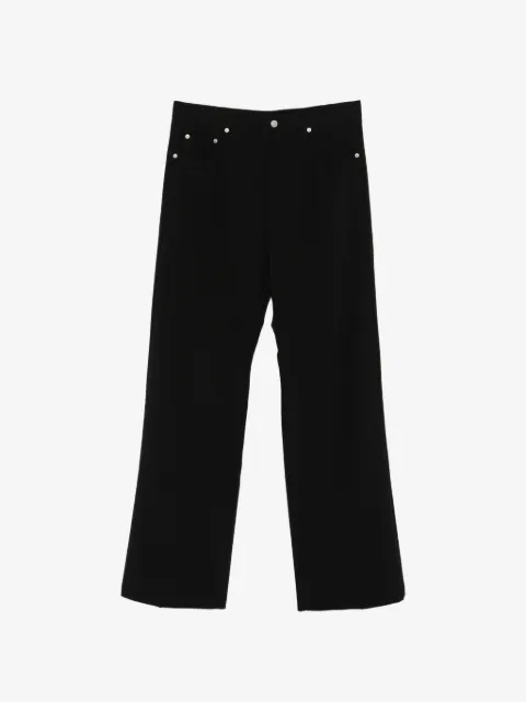 Rick Owens pantalones Geth con cierre de botón