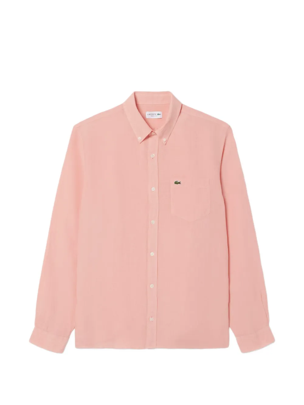 Lacoste buttoned pocket shirt - Rosa