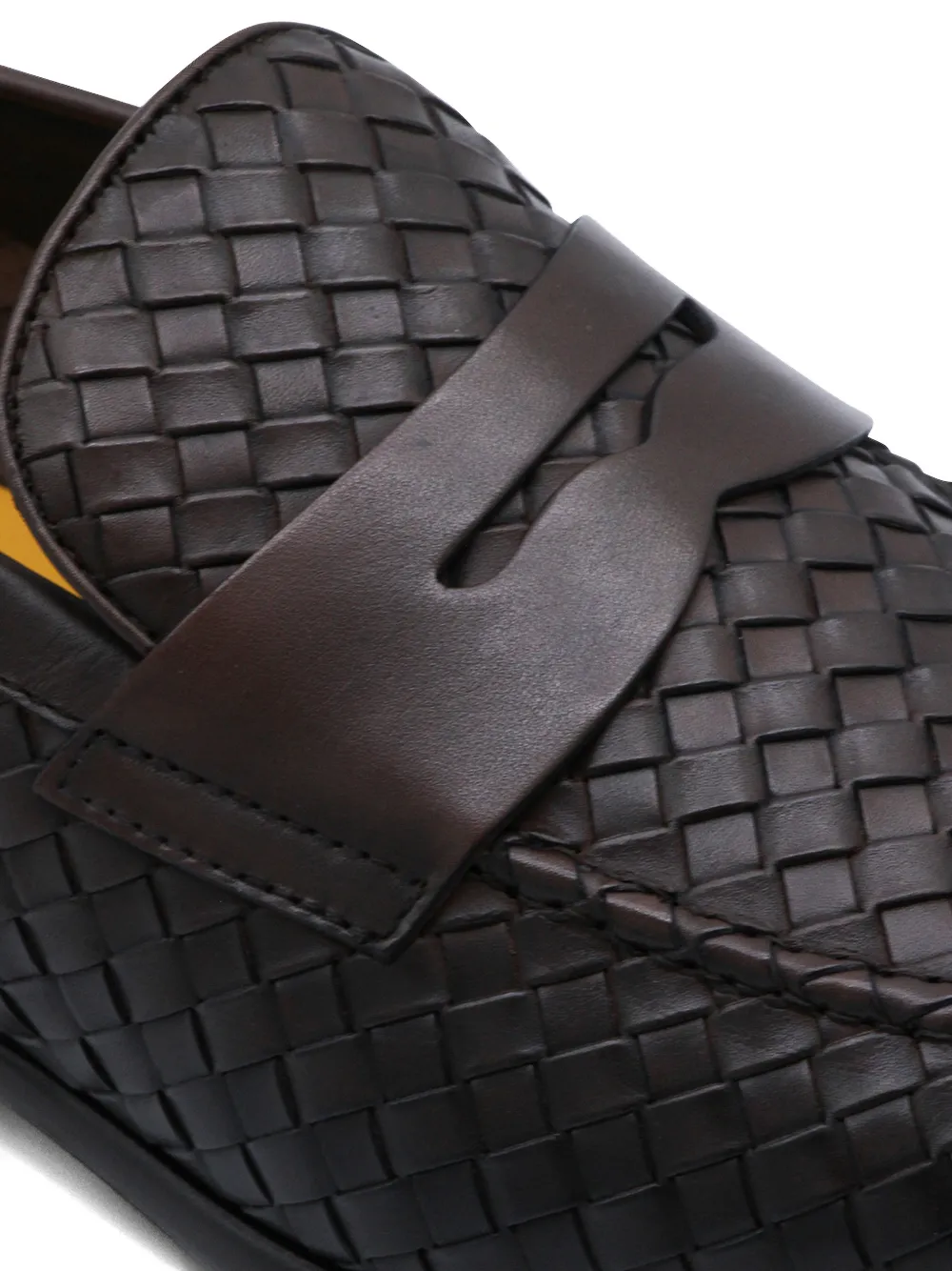 Doucal's Leren loafers Bruin