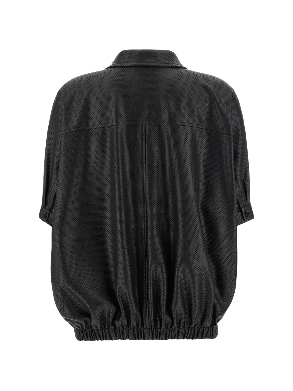 Nude Openwork Zip-up Jacket - Black 