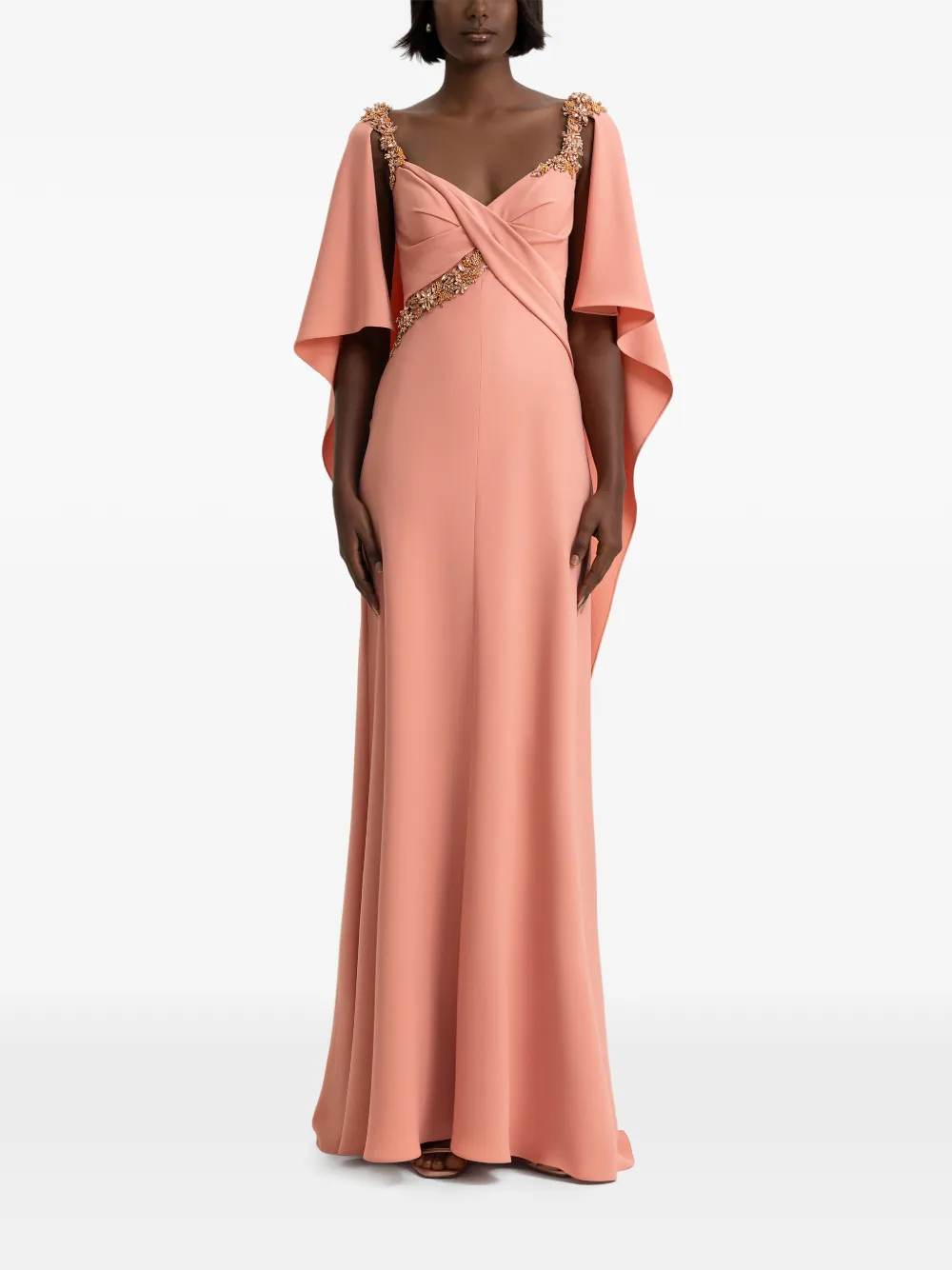 Gemy Maalouf Abito lungo - Rosa