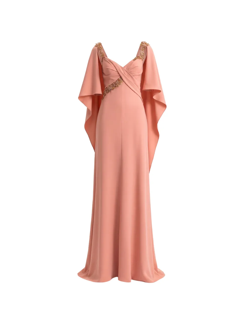 Gemy Maalouf beaded-straps maxi dress