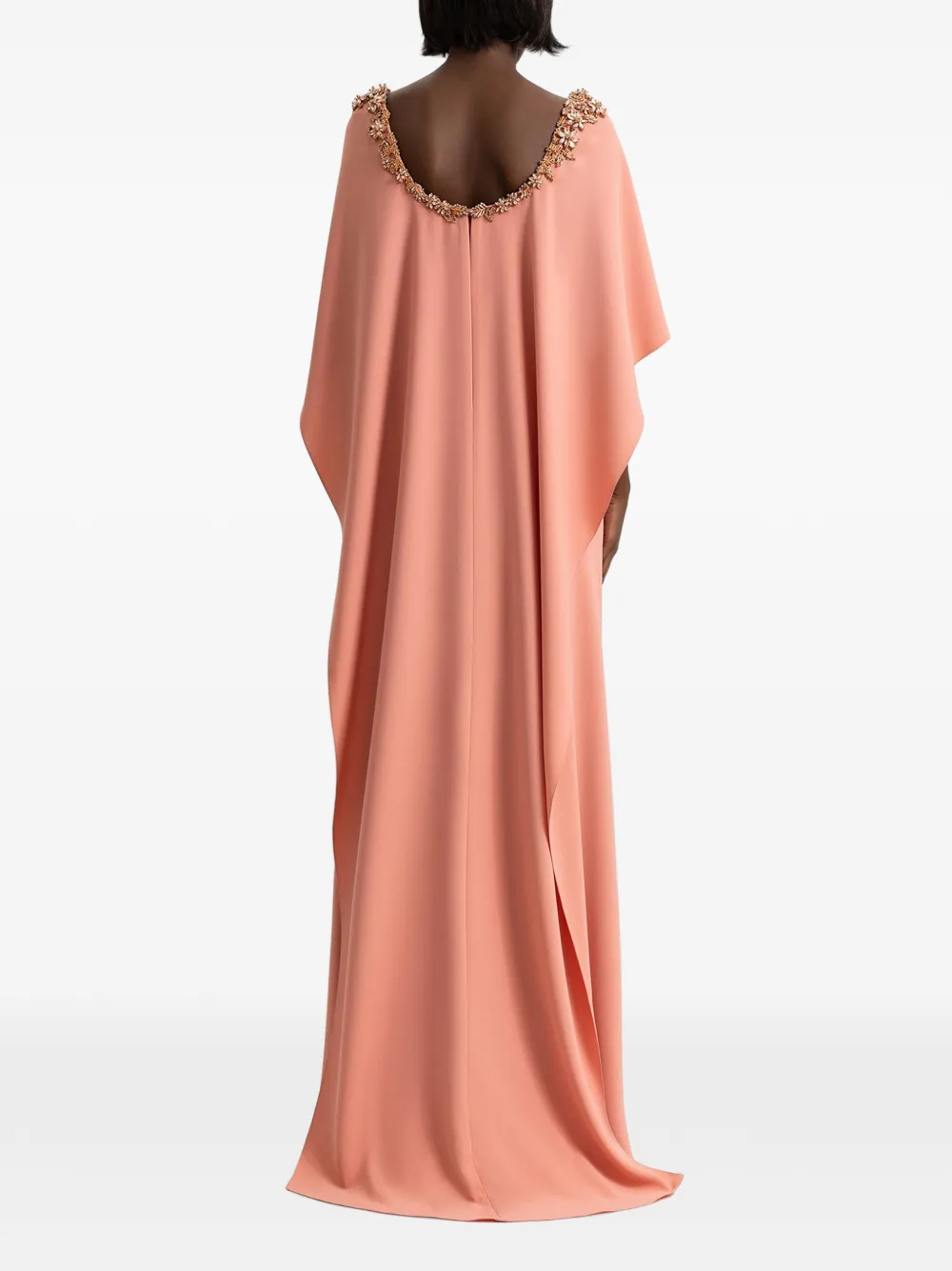 Gemy Maalouf Maxi-jurk met kralenbandjes Roze