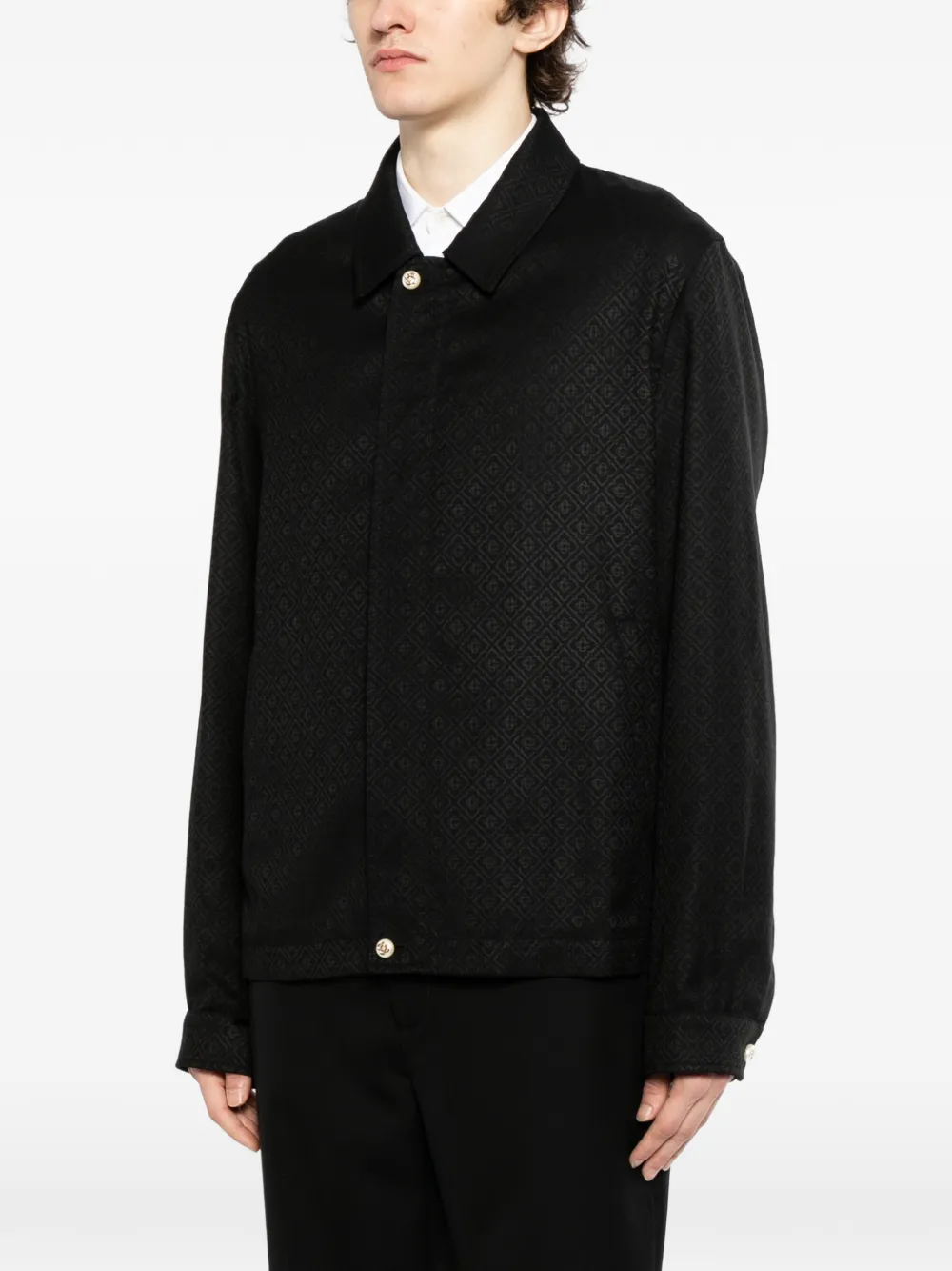  Casablanca Monogram Jacket - Black 