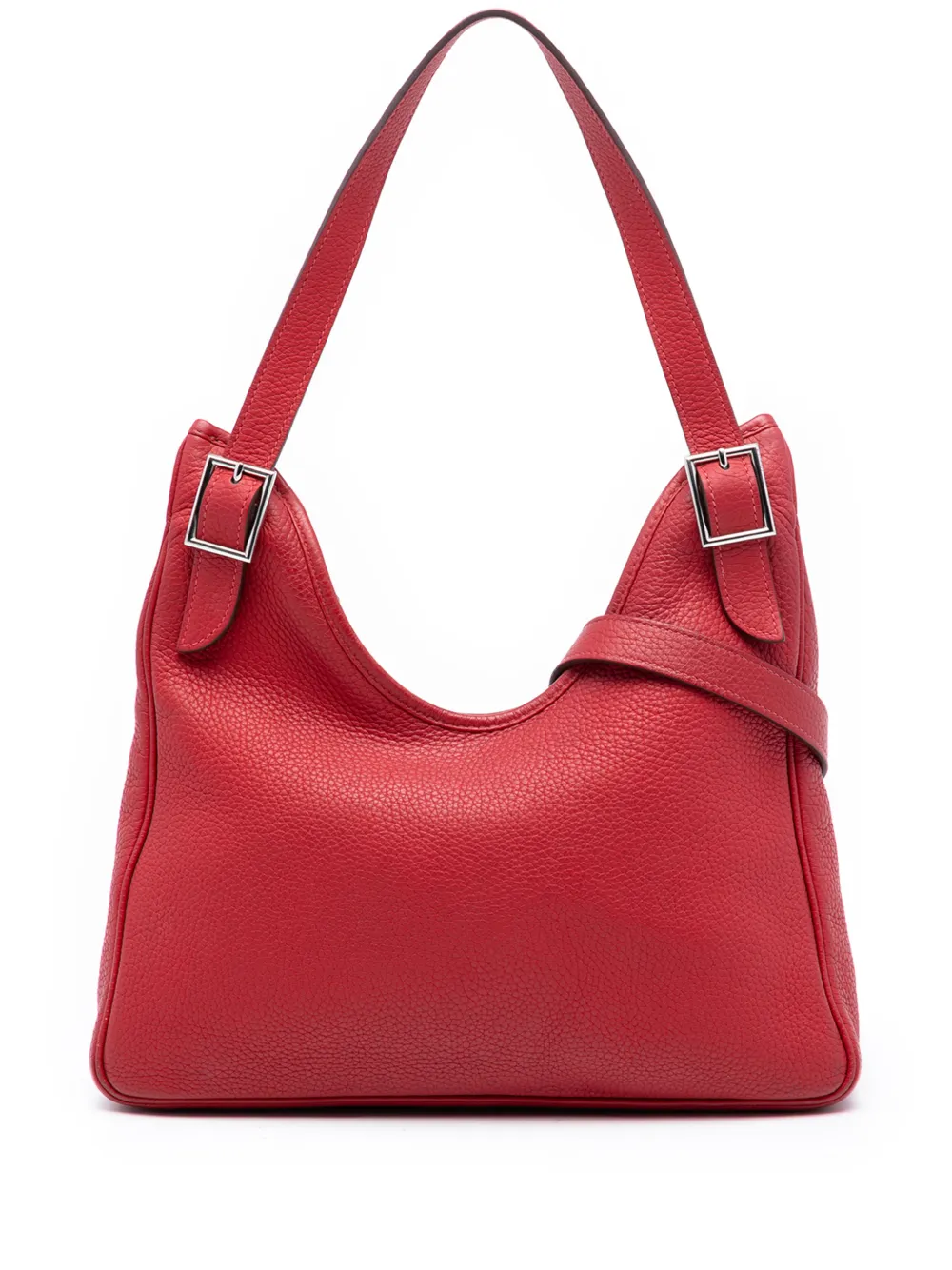 Hermès Pre-Owned 2012 Clemence Massai GM satchel - Rosso