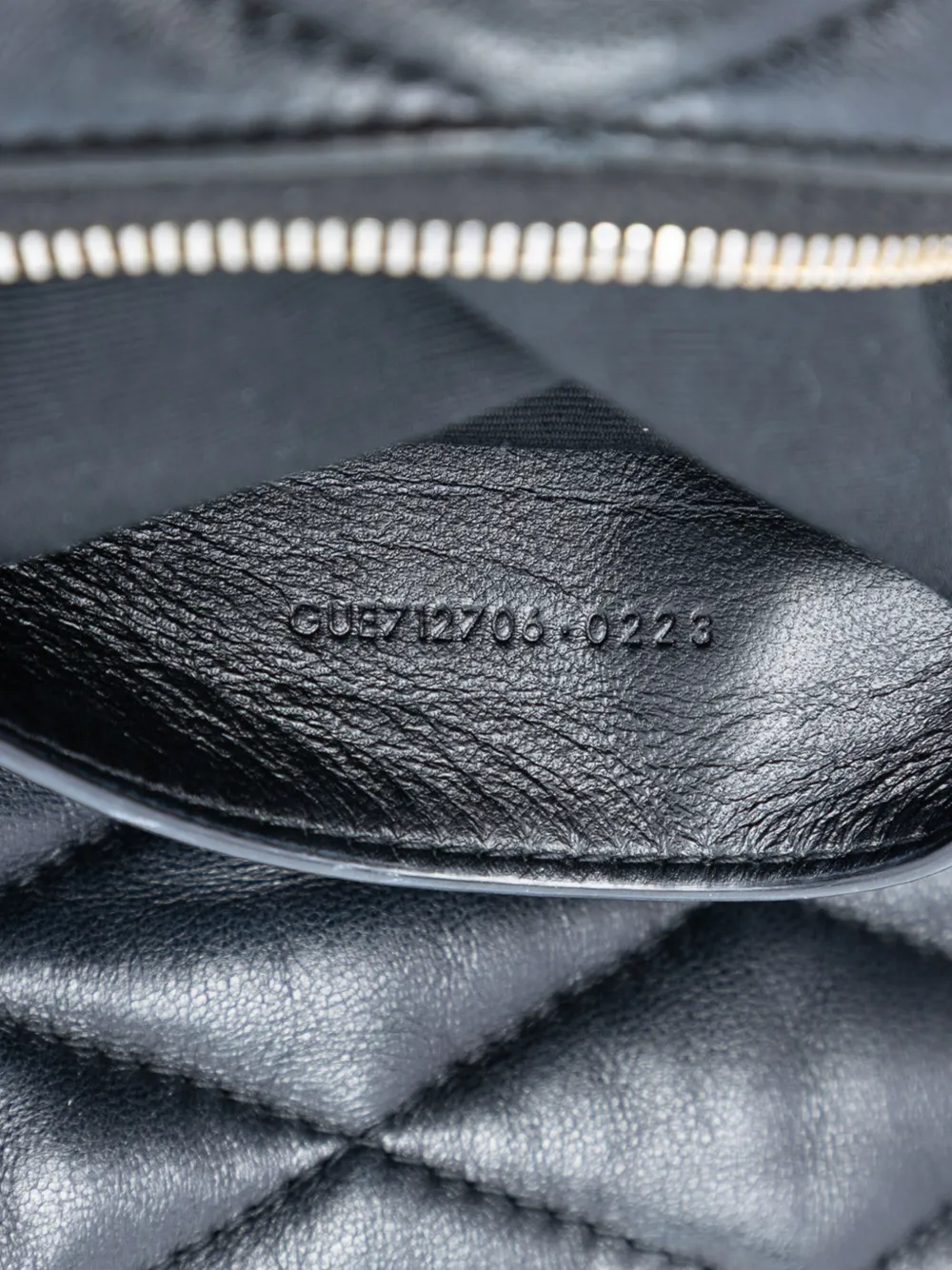 2023 Small Quilted Lambskin Sade Tube Bag Shoulder Bag
