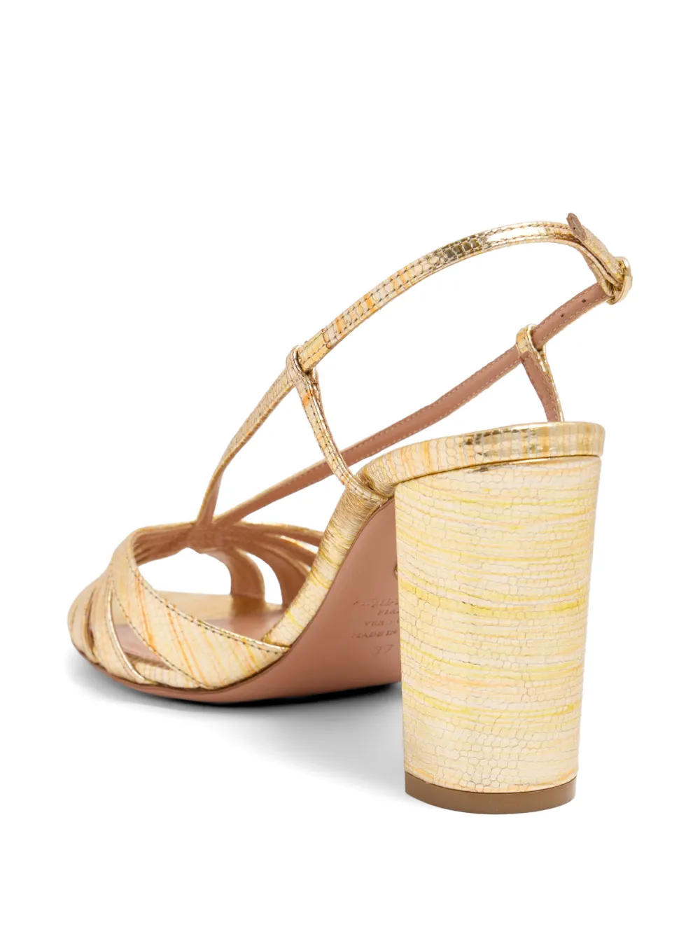 Aquazzura Aimée sandalen met bandjes Goud