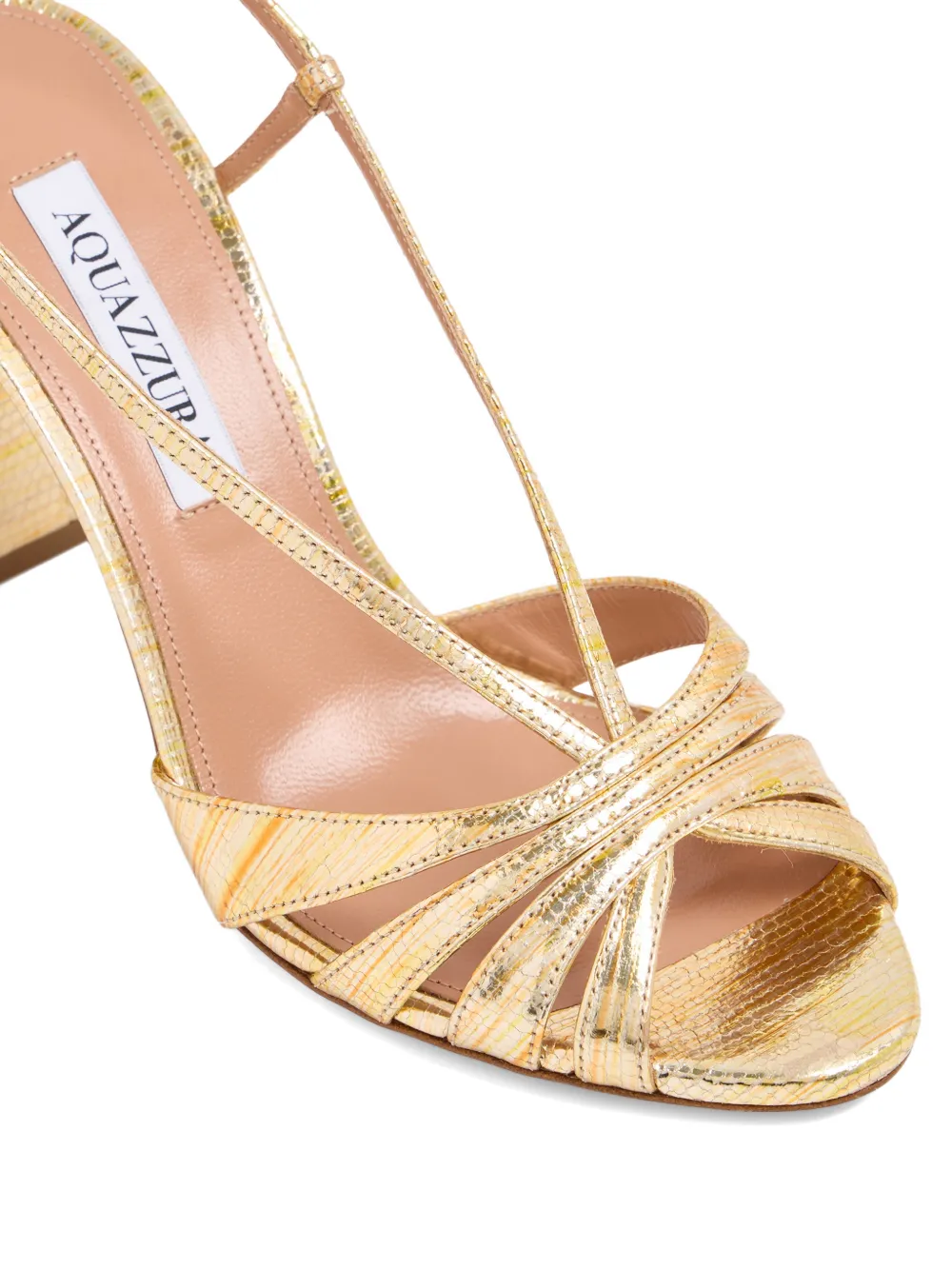 Aquazzura Aimée sandalen met bandjes Goud