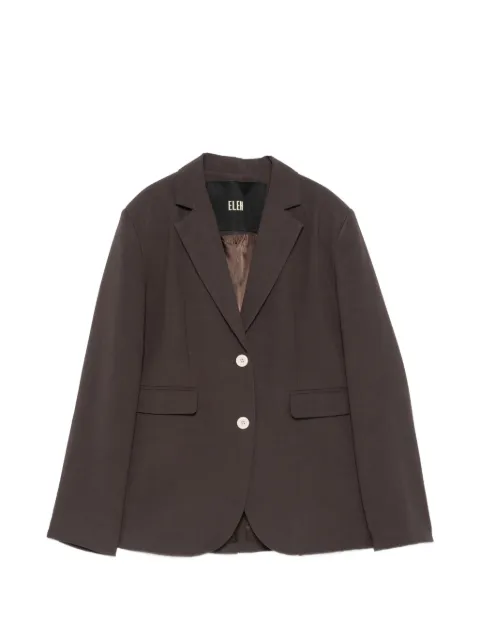 Eleh pocket single-breasted blazer