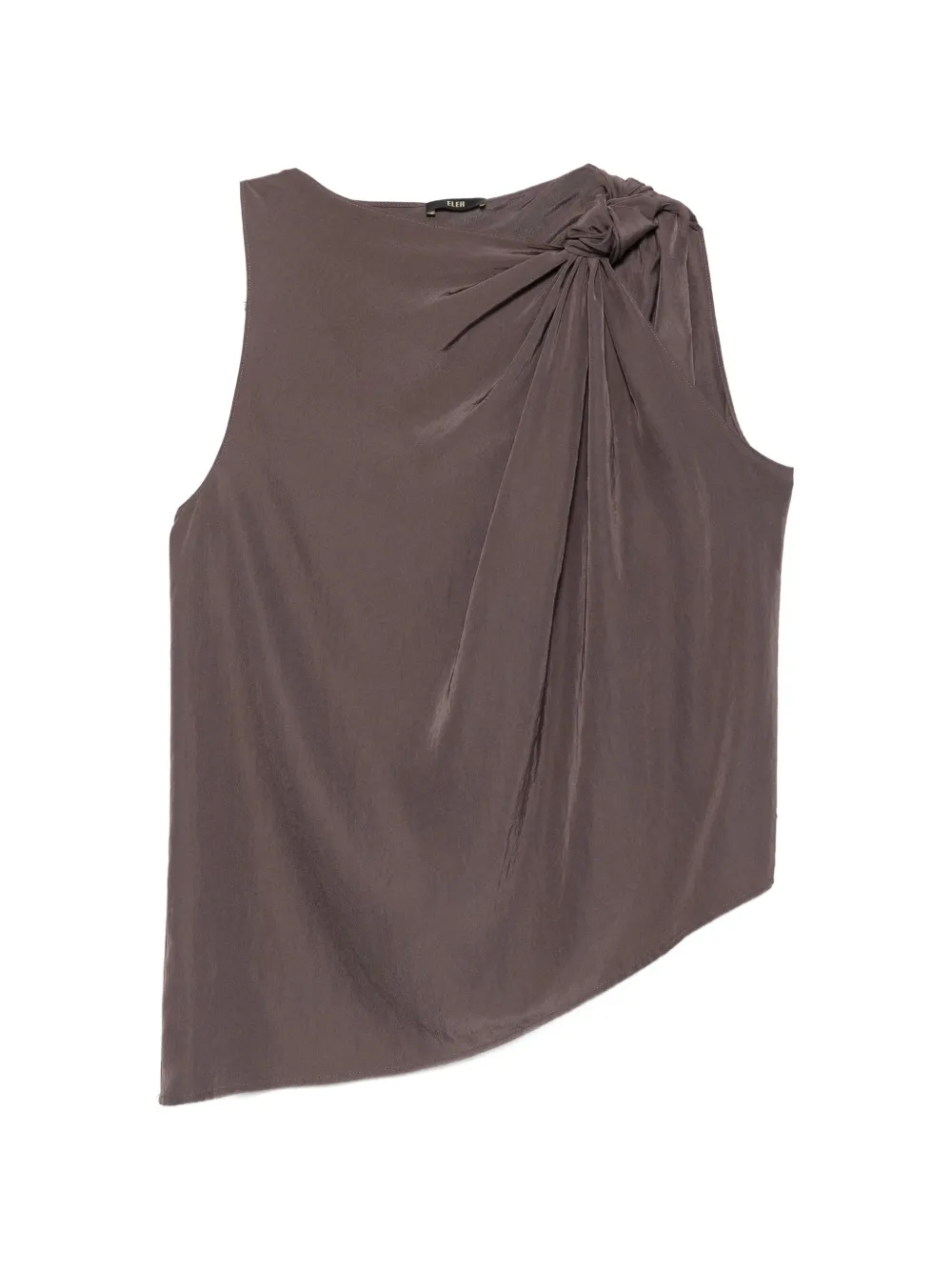 Eleh pocket single-breasted blazer - Braun