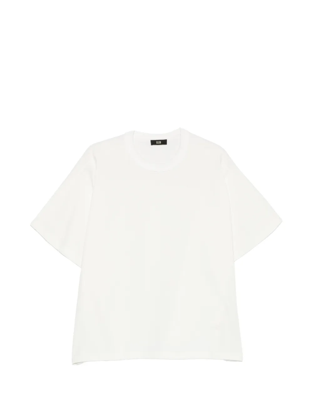 Eleh round-neck T-shirt - Bianco