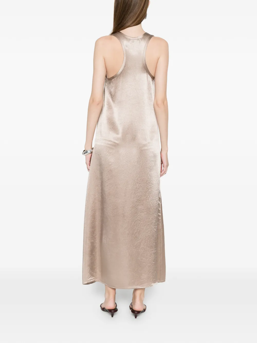 Eleh Jurk met textuur Beige