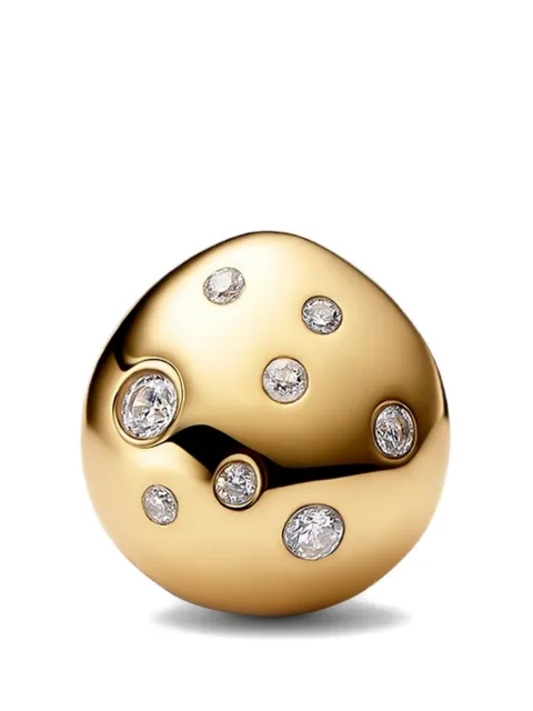 Maria Black Flynn Popcorn Huggie earrings