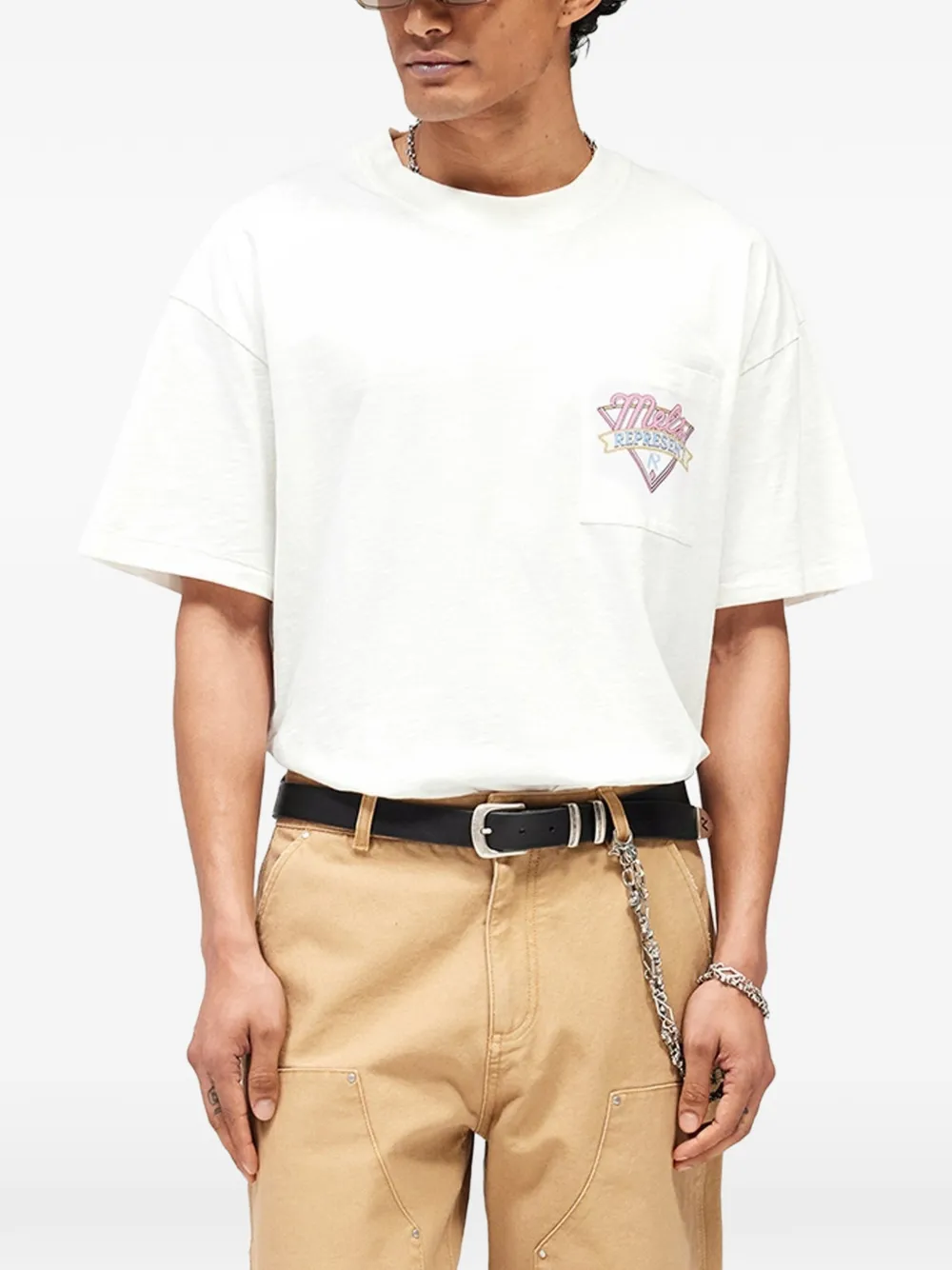 Represent x Mel's Dinner T-shirt Wit