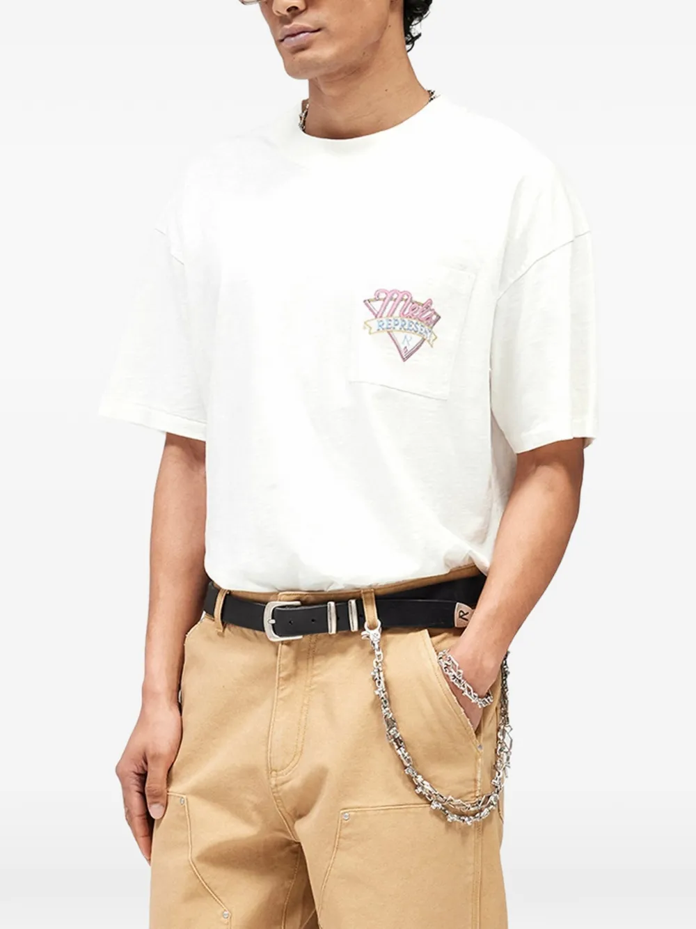 Represent x Mel's Dinner T-shirt Wit