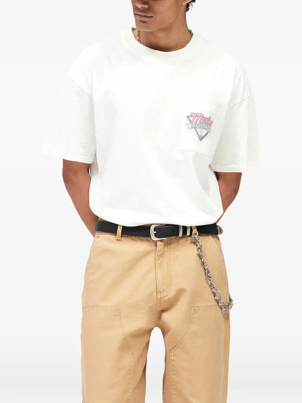 Represent x Mel's Dinner T-shirt Wit