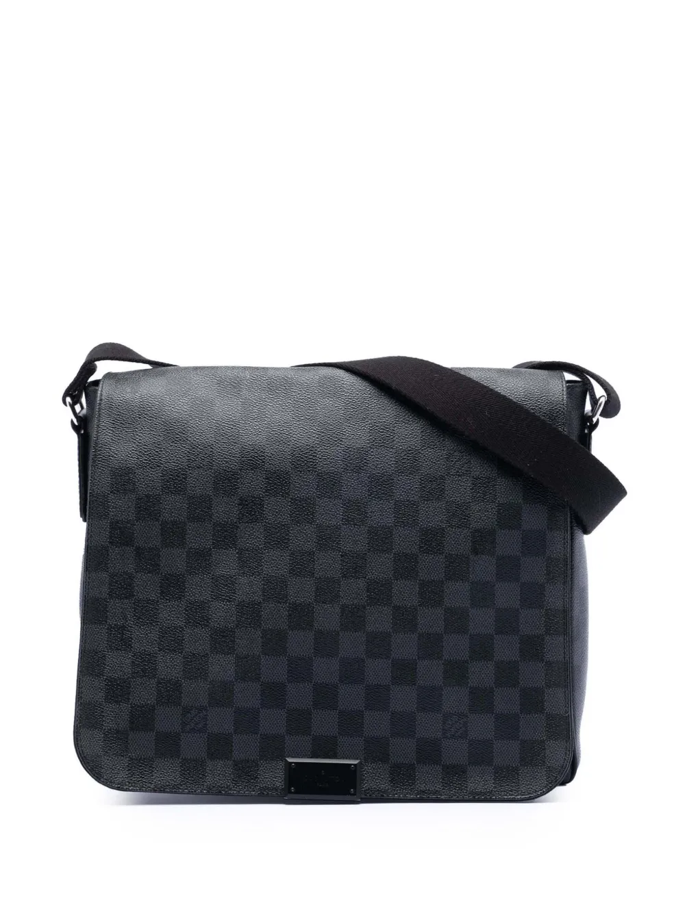 Louis Vuitton Pre-Owned 2013 Damier Graphite District MM crossbody bag - Nero