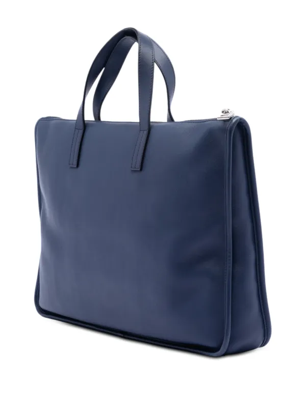 Loewe Pre-Owned 2014 レザー アナグラム トレド ブリーフケース 
