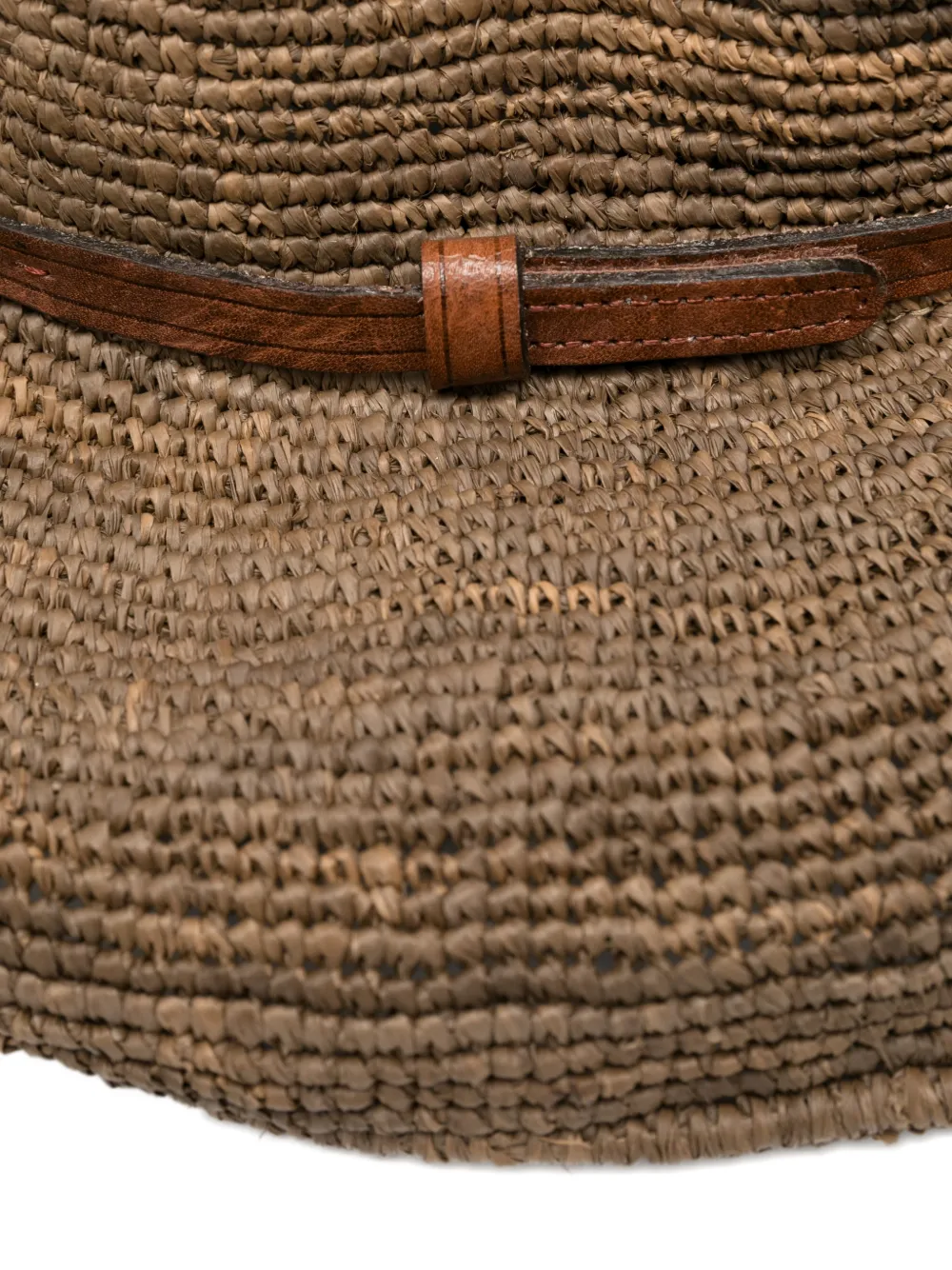  Ibeliv Raffia Hat - Brown 