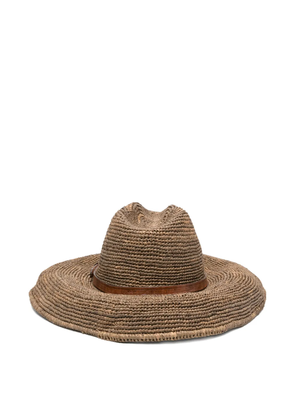  Ibeliv Raffia Hat - Brown 