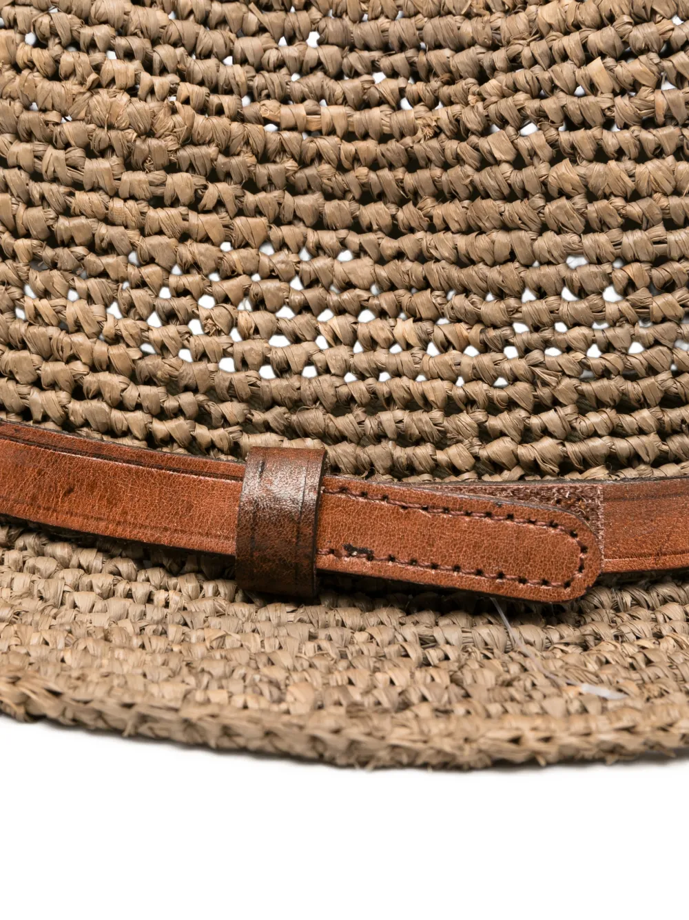  Ibeliv Lubeman Raffia Hat - Brown 