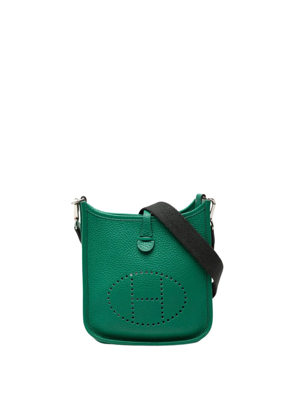 Hermès Pre-Owned 2017 Clemence Evelyne TPM crossbody bag - Verde