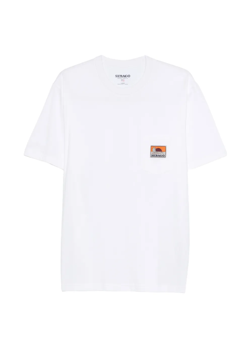 Sebago Rockycoast chest-pocket T-shirt - Bianco