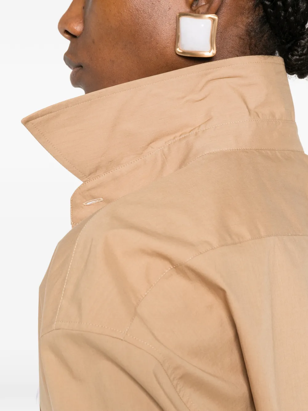 Saint Laurent blouse Bruin