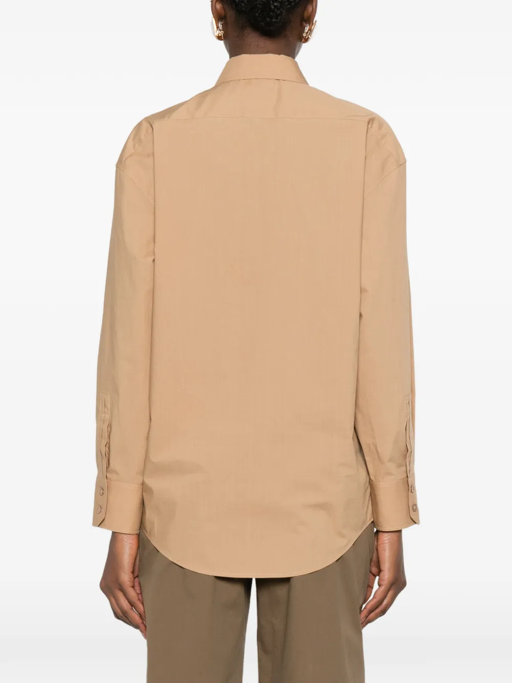 Saint Laurent blouse Bruin