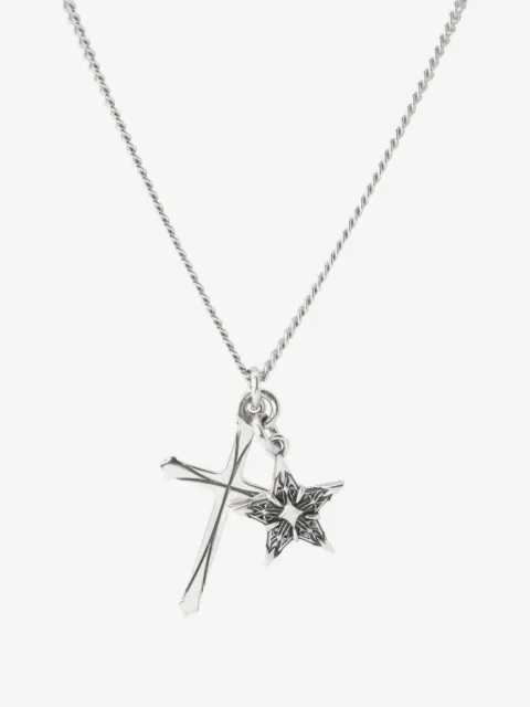 Emanuele Bicocchi collier Cross à pendentif étoile