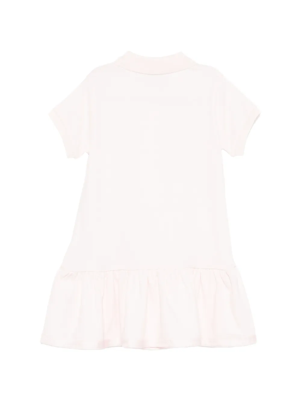 Moncler Enfant Polojurk met ruches Roze