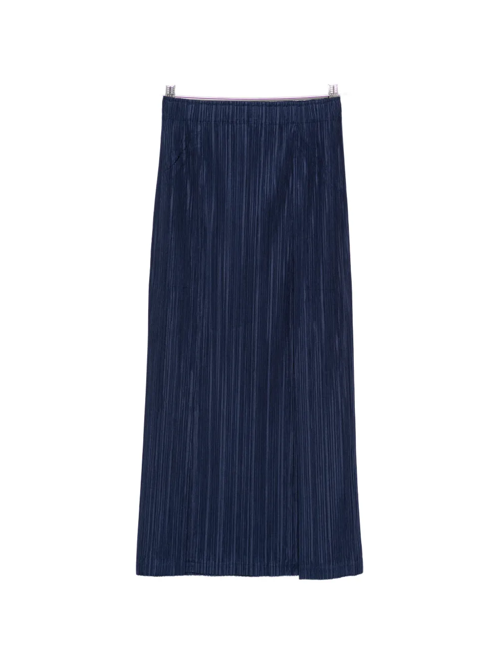 Pleats Please Issey Miyake pleated midi skirt - Blu