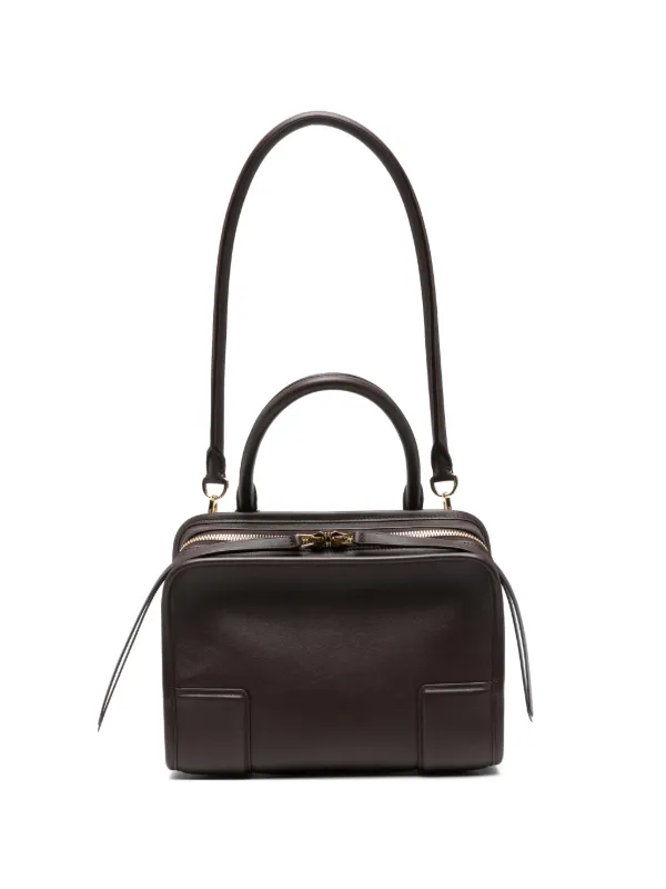 Loewe Small Amazona Tote Bag in Brown